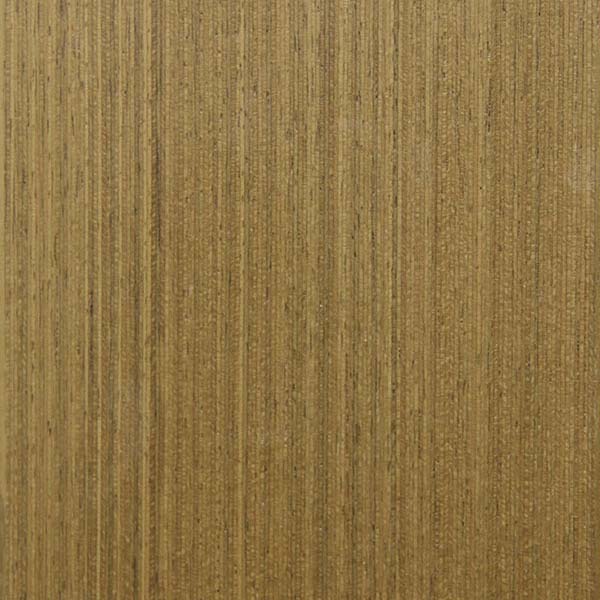 A sample of exotic veneer. Teak pattern by Decor Cabinets.
