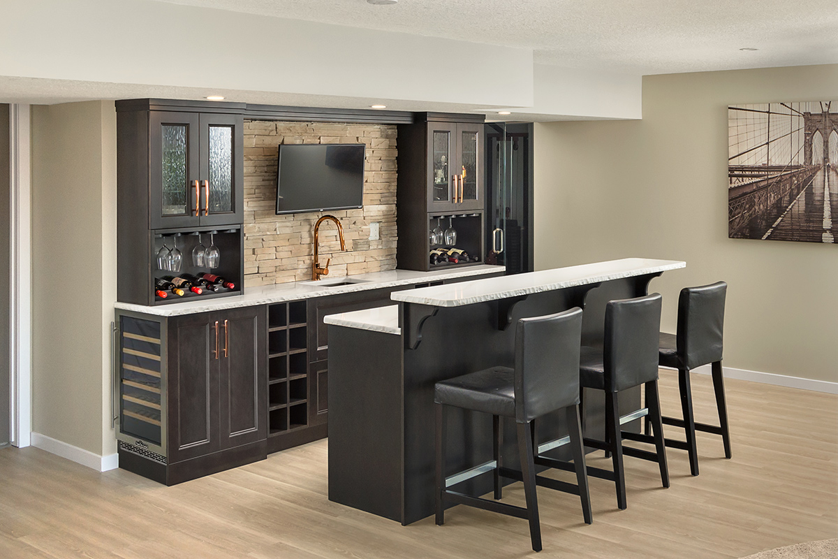 Custom cabinetry, counter-tops, fixtures, and more from Creative Kitchens Ltd.