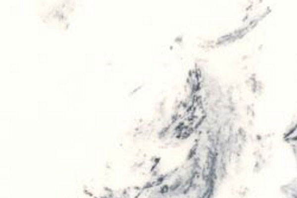 Cultured Marble Style - Black on White