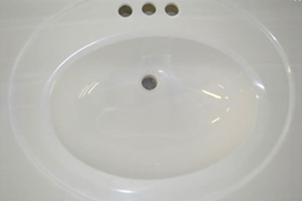 Recessed Bowl - Cultured marble or granite sink style