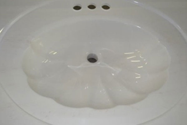 Recessed Shell Bowl - Cultured marble or granite sink style